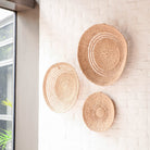 Open Weave Wall Baskets, Large - Sea Green Designs