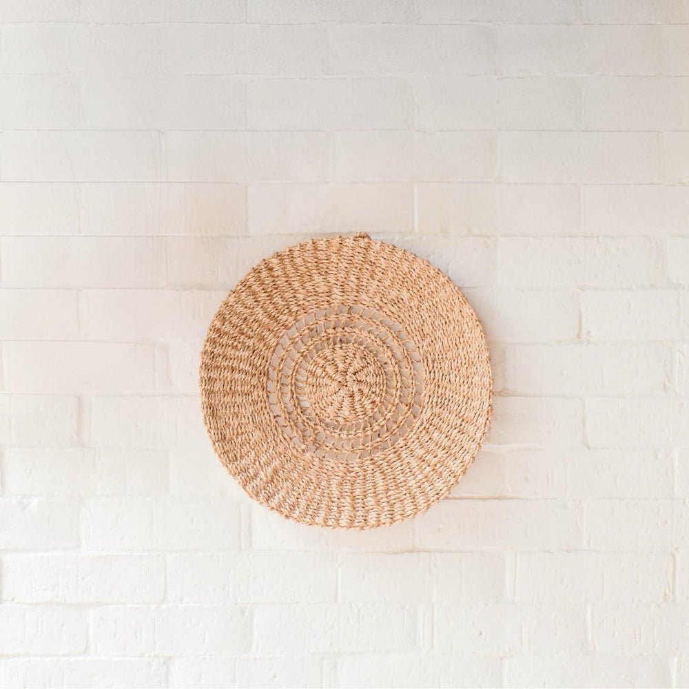 Open Weave Wall Baskets, Small - Sea Green Designs