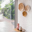 Scallop Wall Baskets, Small - Sea Green Designs