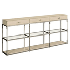 Westport Triple Console in Peninsula - Sea Green Designs