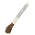 White Jade Ring Jade Calligraphy Brush - Sea Green Designs