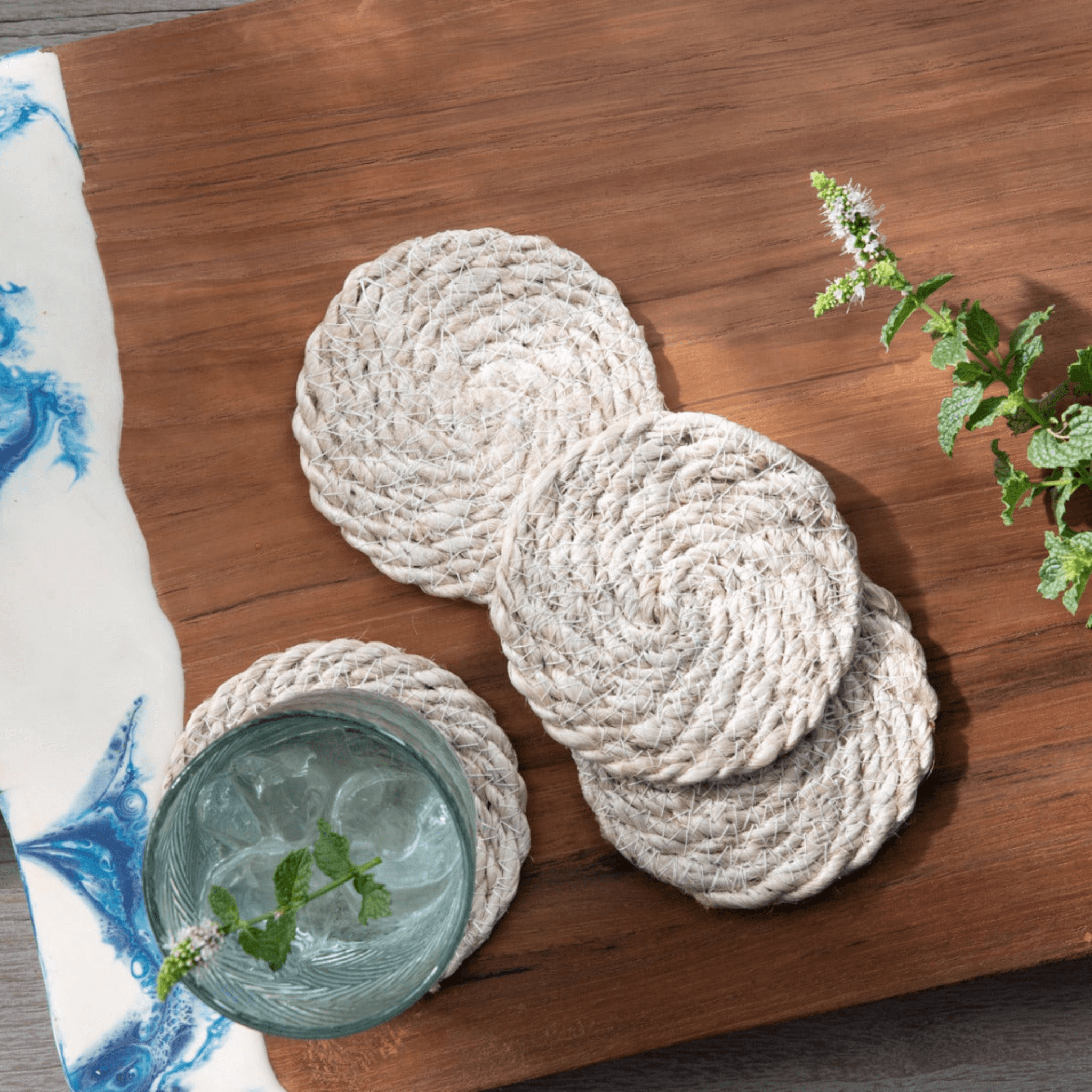 Whitley Coasters - Sea Green Designs
