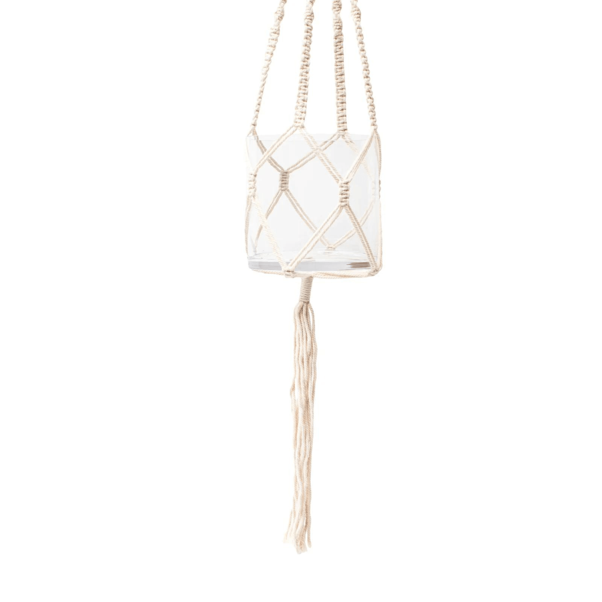 Wooden Hanging Planter - Sea Green Designs