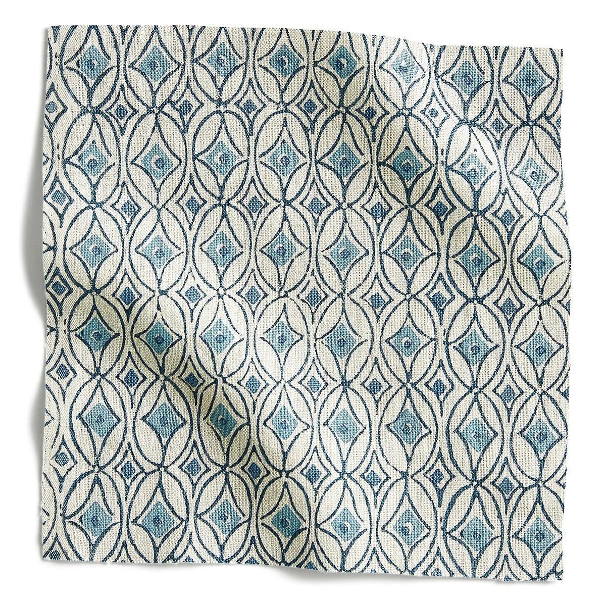 Condesa Celadon Linen Cushion - Sea Green Designs